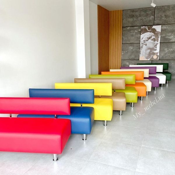 Диван STANDART тканина ЕКОШКІРА 120*55 105001 фото