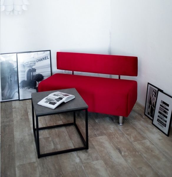 Диван STANDART тканина ВЕЛЮР 120*55 105006 фото