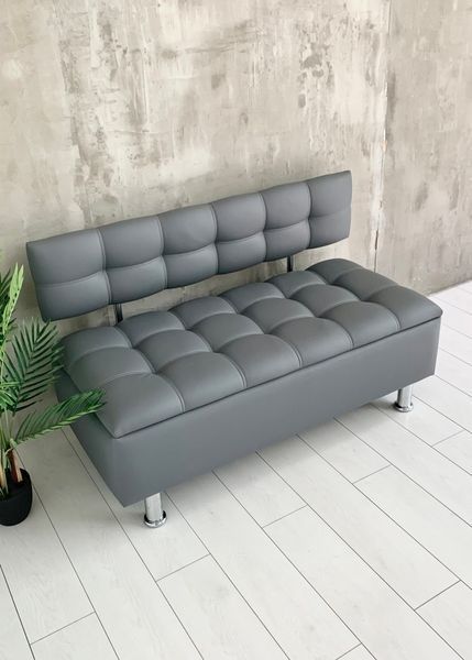 Диван Nova з нішею 120*55, відстрочка кубиками, екошкіра 105016 фото
